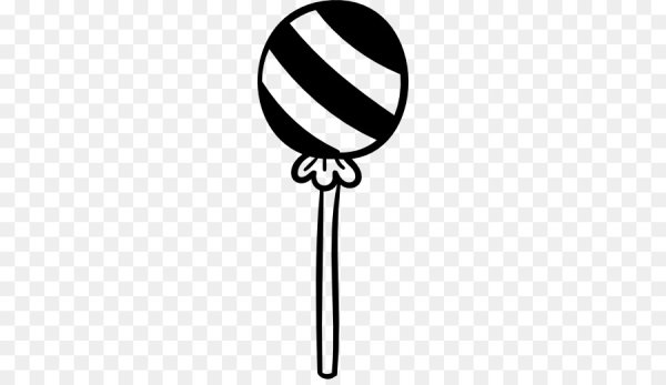 Конфетка черно белая