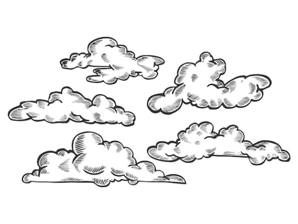 Графическое изображение облаков