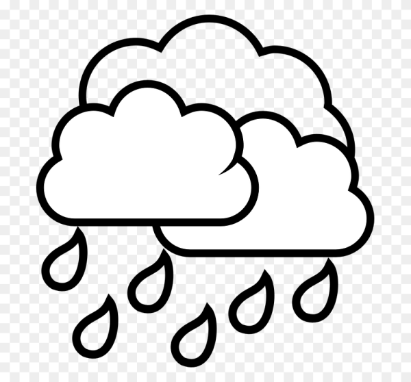 Облако раскраска