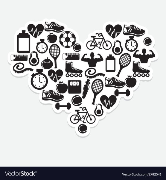 Здоровье черно белое