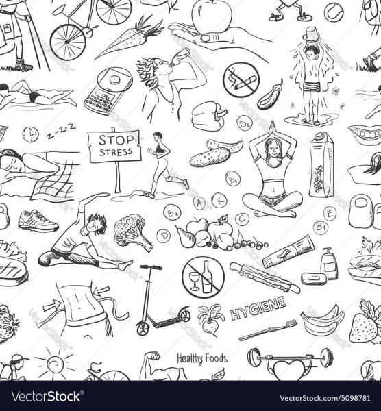 Здоровый образ жизни чб