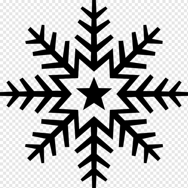 Снежинка вектор