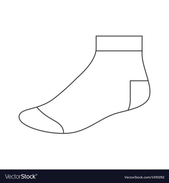 Шаблоны одежды носки