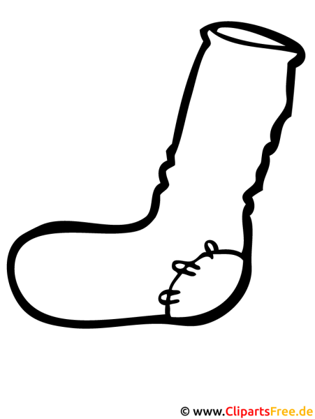 Носки контур