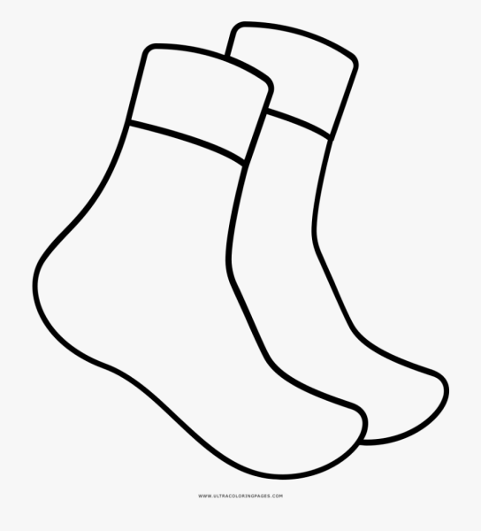 Носки для раскрашивания детям