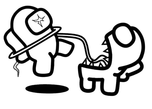 Печать игрок амонг АС