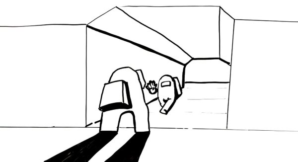 Раскраски амонг АС предатель