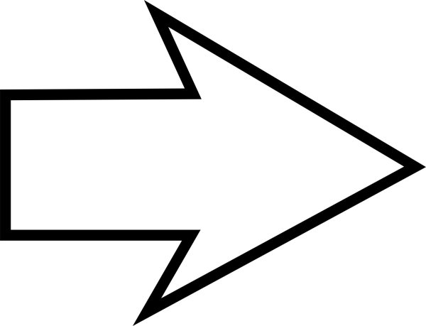 Трафарет стрелочки