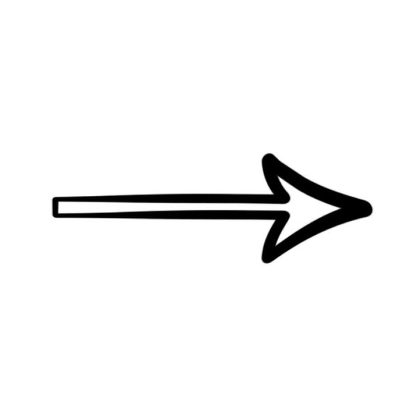 Стрелка черно белая