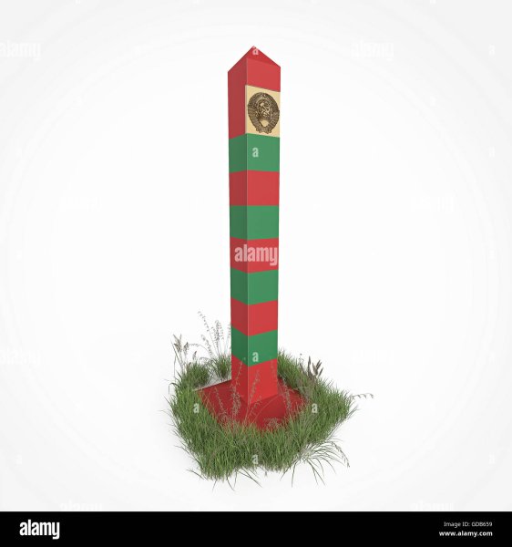 Пограничный столб для детей