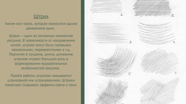 Штрих линия