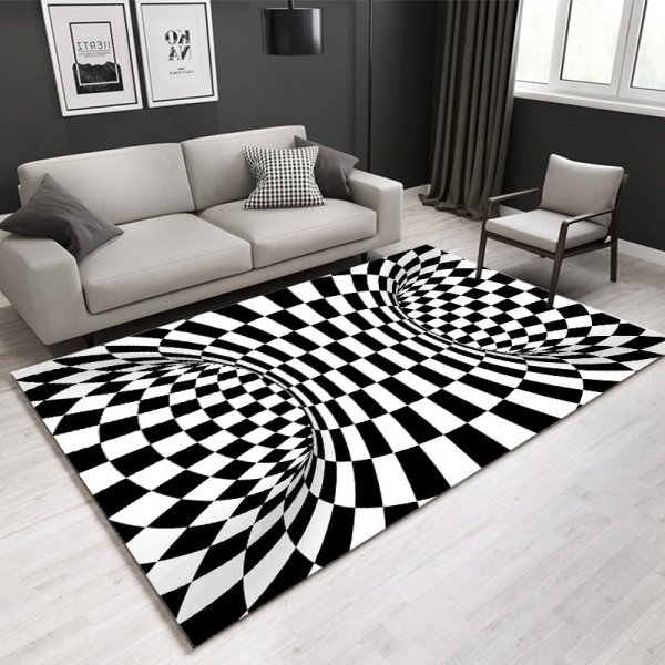 Vortex Illusion Rug