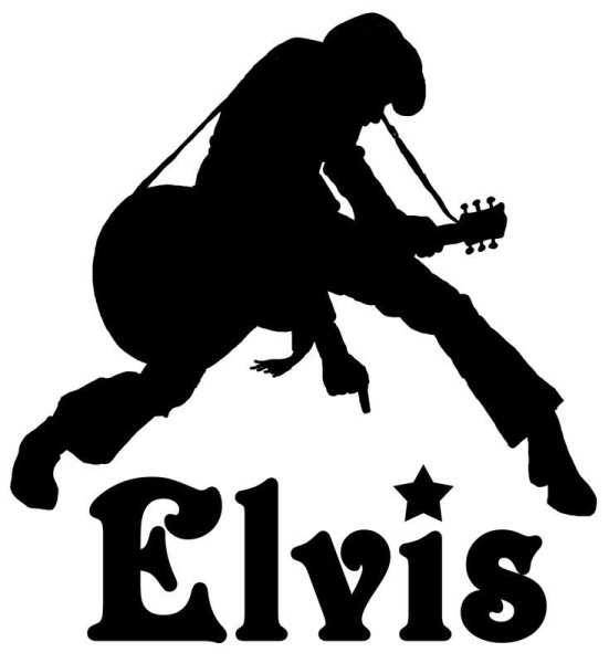 Элвис Пресли с микрофоном