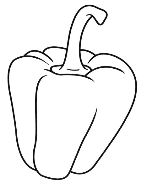 Перец Чили контур