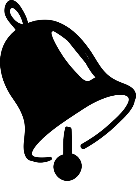 Колокольчик силуэт