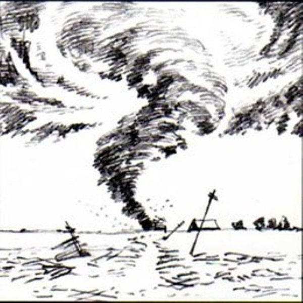 Буря карандашом