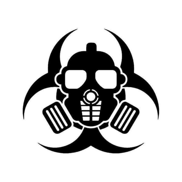Биохазард с противогазом