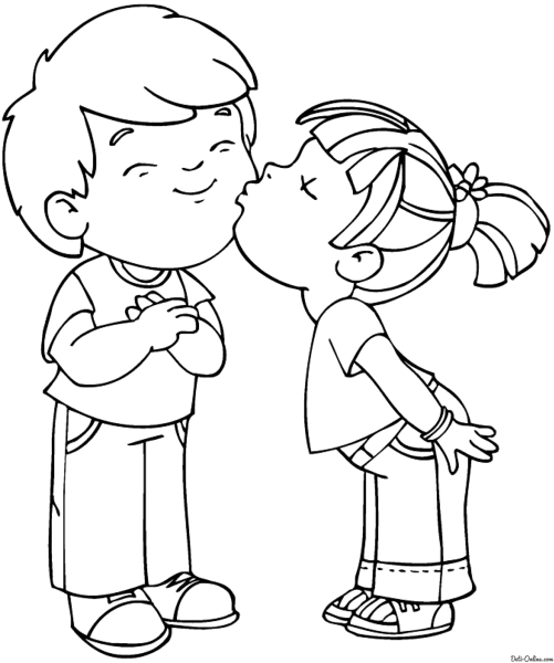 Раскраски для девочек и мальчиков