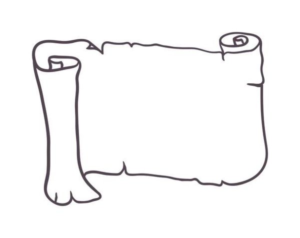 Свиток для раскрашивания