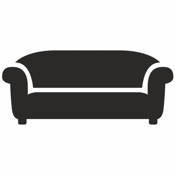 Трафарет дивана