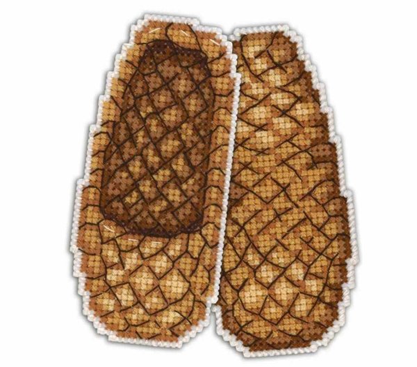 Рисунок лаптей легкий