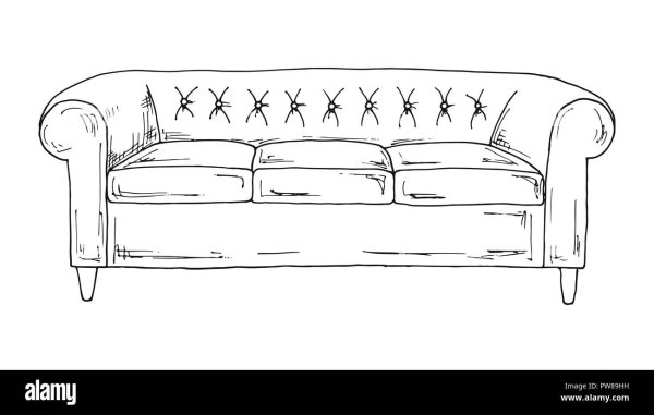 Векторный диван