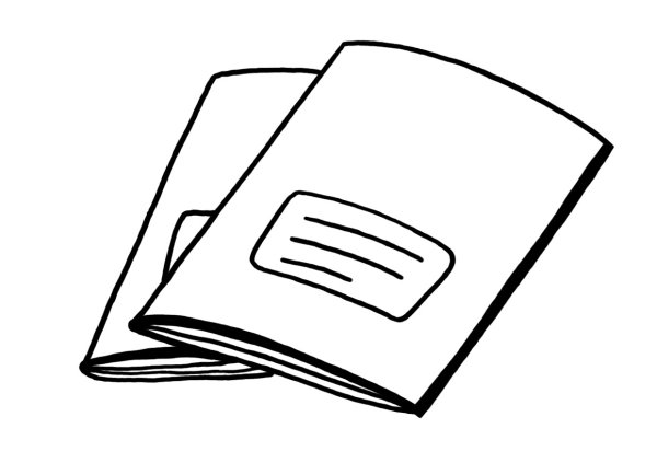 Раскраска "книга"