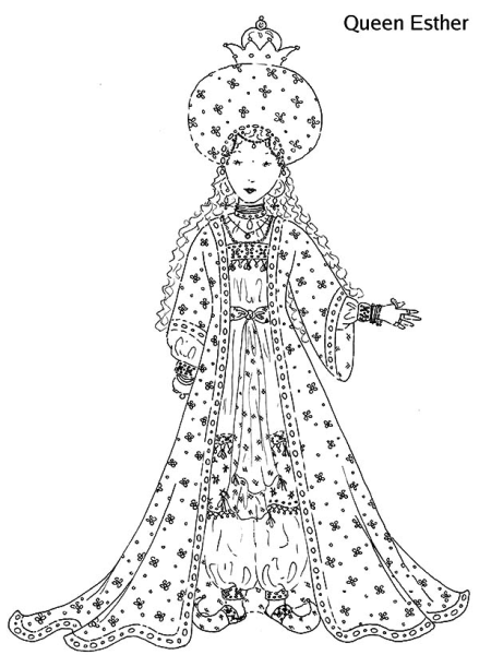 Раскраска Королева