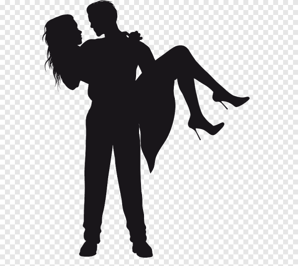 Силуэт пары