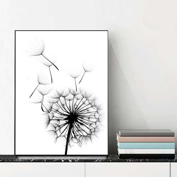 Панно черно белое на стену