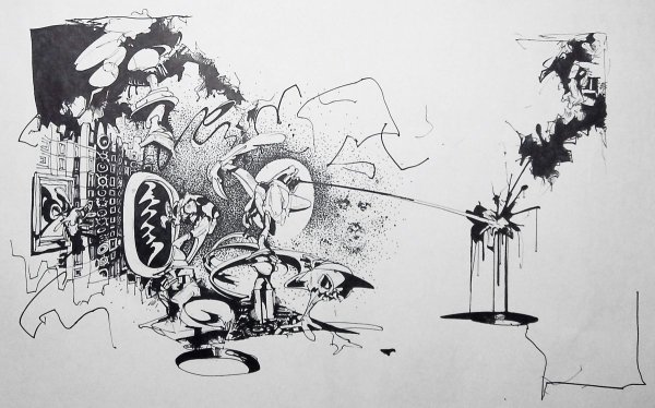 Иллюстрации современные Графика