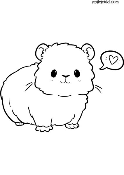 Распечатка хомяка