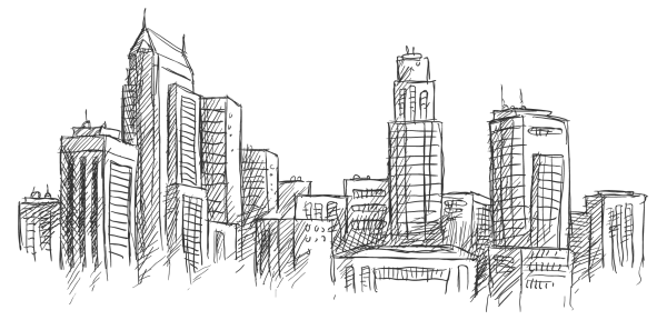 Город рисунок