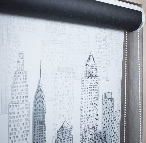 Нью-Йорк 1852 серый ткань