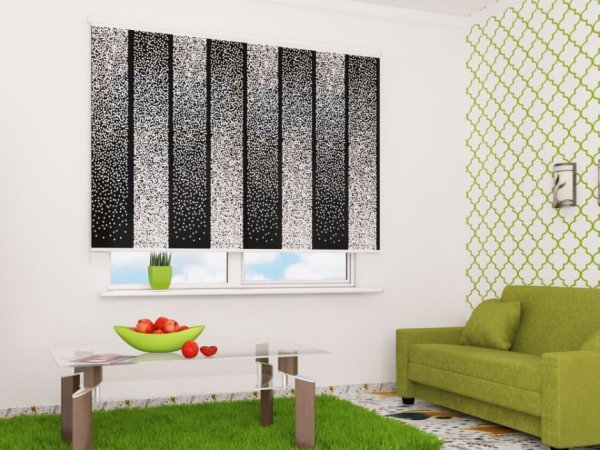 Перфорированные рулонные шторы