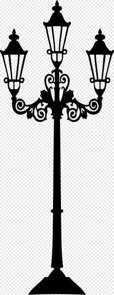 Фонарный столб уличный вектор