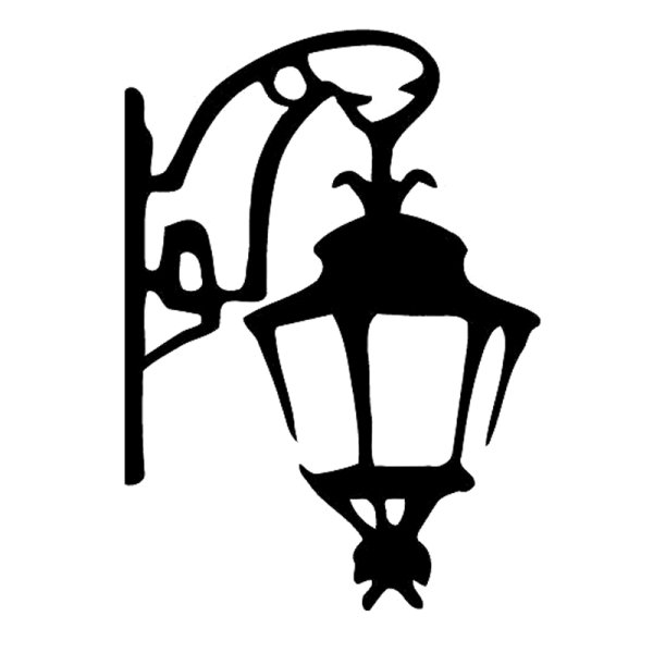 Фонарь трафарет