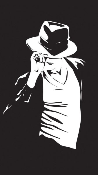 Майкл Джексон силуэт