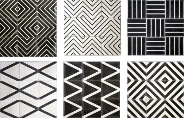 Плитка Vives 1900 Terrades Grafito 20x20 см