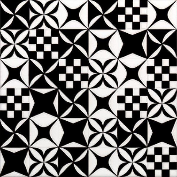 CAS Black/White 20*20 Mosaico Black&White