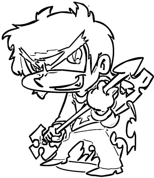 Раскраска 13 карт