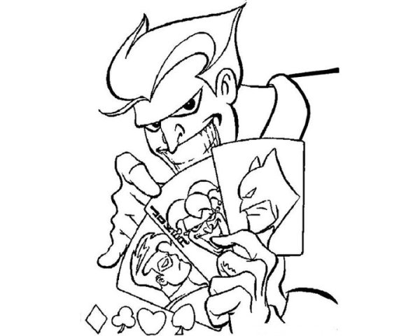 Раскраски 13 карт вару и пик