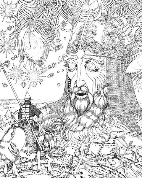 Елена Шипицова рисунки Пушкин