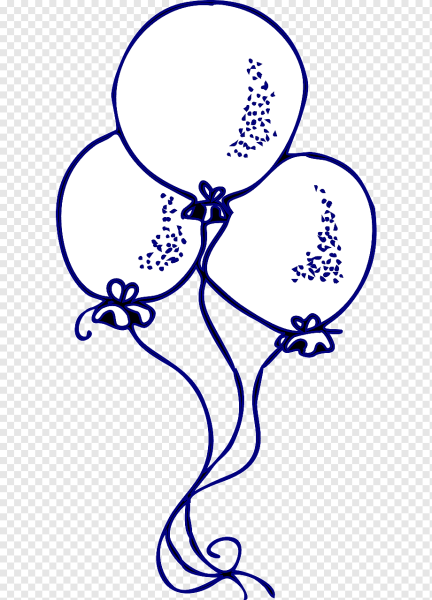 Воздушные шары раскраска