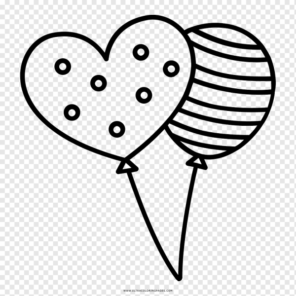 Шарики раскраска