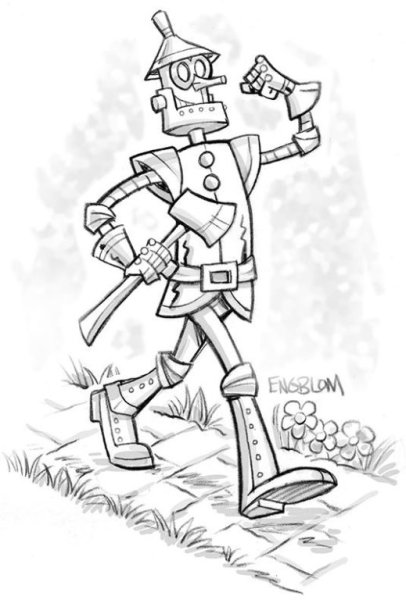 Рисунок к сказке волшебник изумрудного города