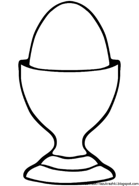 Яйцо раскраска