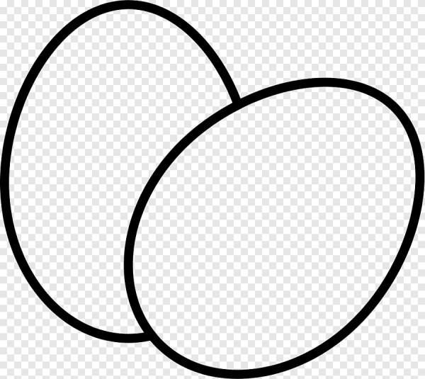 Яйцо силуэт