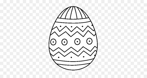 Пасхальные яйца чб