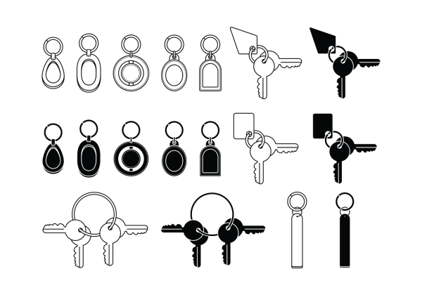 Брелок значок